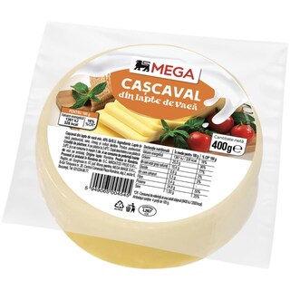 MEGA | Cascaval din lapte de vaca 400g