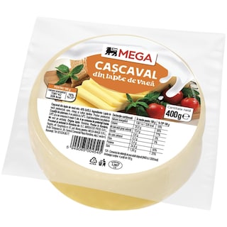 MEGA | Cascaval din lapte de vaca 400g
