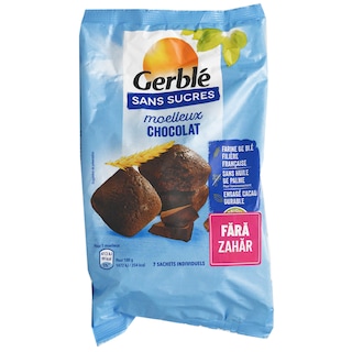 Gerble | Madlene ciocolata fara zahar 196g