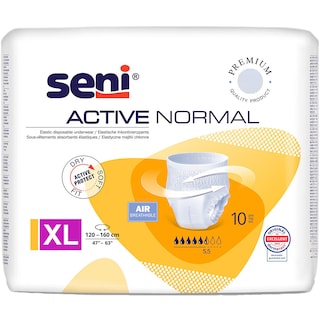 Seni | Chilot elasti pentru incontinenta, marimea XL, 10 buc.