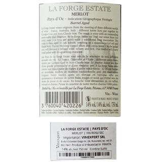 La Forge Estate | Vin rosu Merlot 0.75l