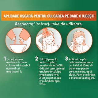 Garnier | Color Naturals | Vopsea pentru par 3 Saten Inchis