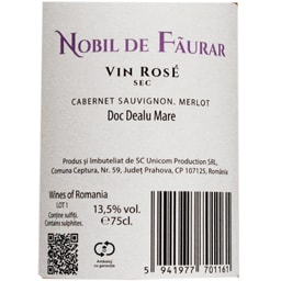 Nobil de Faurar | Vin roze sec 0.75L