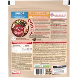 Purina One | Mini | Hrana uscata pentru caini junior cu pui si orez 800g