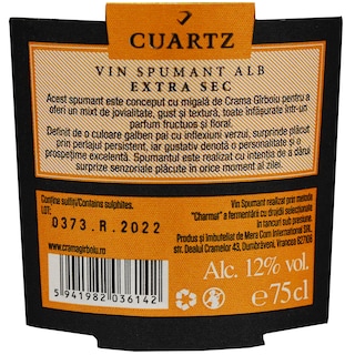 Cuartz | Vin spumant alb 750ml
