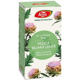 Fares | Capsule pentru vezica biliara lenta