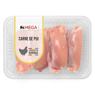 MEGA | Pulpe de pui intregi, dezosate, fara piele