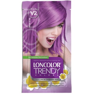 Loncolor | Trendy Color | Vopsea pentru par V2 Violet glam