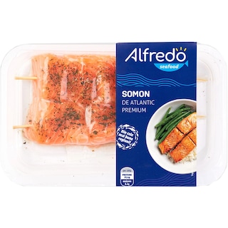 Alfredo Seafood | Frigarui de somon de Atlantic condimentat 300g