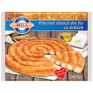 Bella | Placinta din foi cu branza 800g