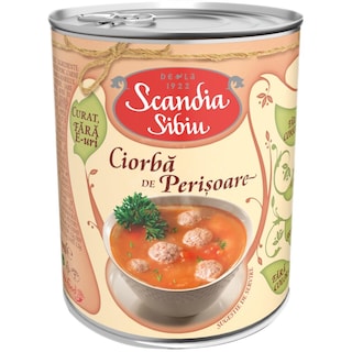 Scandia Sibiu | Ciorba de perisoare 400g