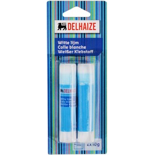 Delhaize | Lipici alb 2x10g