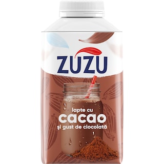 Zuzu | Lapte cu cacao si gust de ciocolata 1.5% grasime 450ml