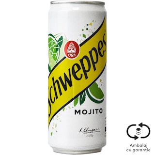 Schweppes | Bautura garbogazoasa Mojito 330ml