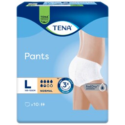 Tena | Chilot incontinenta adulti unisex, L, 10 bucati