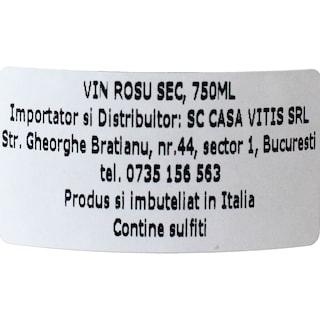 Vigne Vecchie | Vin rosu Primitivo Di Manduria 0.75L