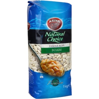 Krina | Fasole alba boabe 1kg