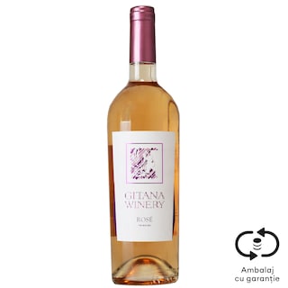 Gitana Winery | Vin roze sec Merlot 0.75L
