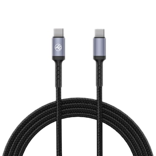 Tellur | Cablu Type-C to Type-C, 3A, 60W, 1m, negru