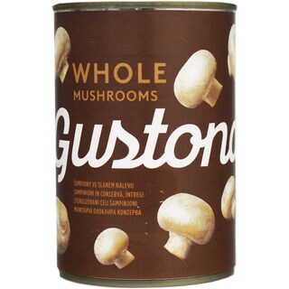 Gustona | Ciuperci intregi in conserva 400g