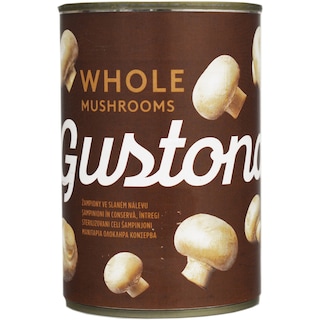 Gustona | Ciuperci intregi in conserva 400g