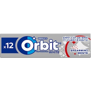 Orbit | Guma de mestecat Professional White Spearmint 16.8g