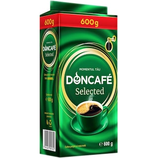 Doncafe | Selected | Cafea prajita si macinata 600g