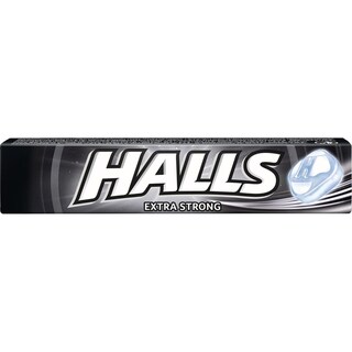 Halls | Dropsuri cu aroma de menta extra strong 33.5g