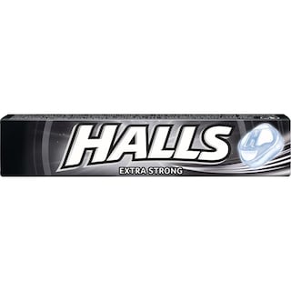 Halls | Dropsuri cu aroma de menta extra strong 33.5g