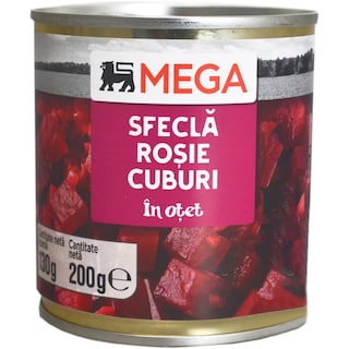 MEGA | Sfecla cuburi 200g