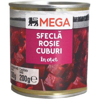 MEGA | Sfecla cuburi 200g