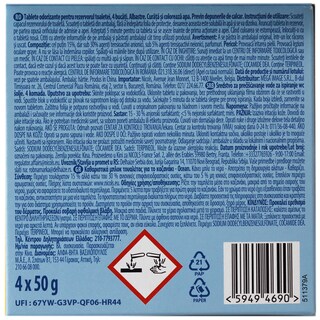 Clean Home | Tablete odorizante pentru rezervorul toaletei, 4 bucati