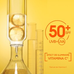 Garnier | Crema fluida nuantatoare Garnier Skin Naturals Vitamin C SPF 50+ 40ml