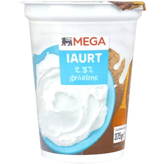 MEGA | Iaurt 2.5% grasime 375g