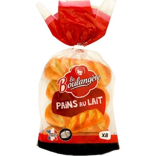 La Boulangere | Painici cu lapte 8 bucati 280g
