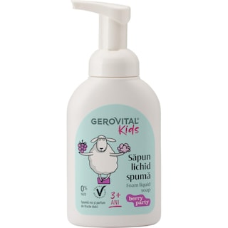 Gerovital Kids | Sapun lichid spuma Berry Party 300ml