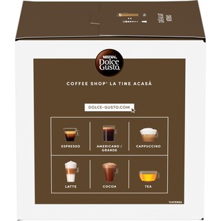 Nescafe | Dolce Gusto | Cafea Cafe au lait Intenso, 16 capsule