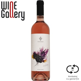 Gramma | Vin roze demisec Splash Rose 0.75L
