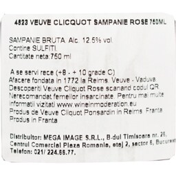 Veuve Clicquot | Sampanie roze 0.75L