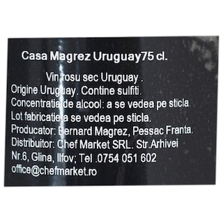 Bernard Magrez | Bernard Magrez | Vin rosu cupaj  0.75l
