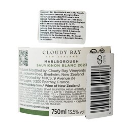 Cloudy Bay | Vin alb Sauvignon Blanc 0.75L