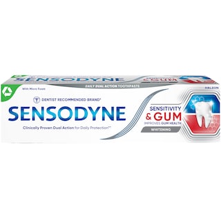 Sensodyne | Pasta de dinti Sensitivy & Gum Whitening 75ml