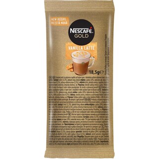 Nescafe | Gold | Amestec de cafea solubila Vanilla Latte 18.5g