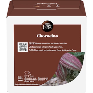 Nescafe | Dolce Gusto | Ciocolata calda Chococino, 16 capsule, 8 bauturi