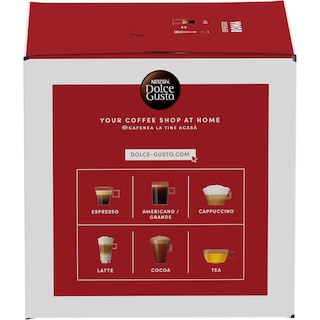 Nescafe | Dolce Gusto | Cafea Espresso Roma 16x6.2g