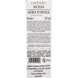 Impari | Vin rosu Nero D`Avola 0.75l