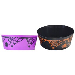 (bucata) | Bol in forma de craniu Halloween, diverse culori