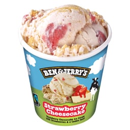 Ben&Jerry's | Inghetata Strawberry Cheesecake 465ml
