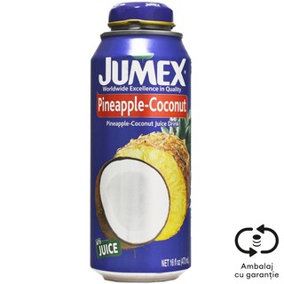 Jumex | Bautura racoritoare cu ananas si cocos 476ml