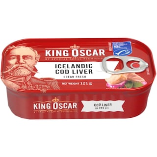 King Oscar | Ficat de cod 121g